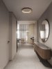 Nowoczesny plafon lampa sufitowa LED czarny okręgi ringi uniwersalny minimalistyczny ściemnialny TELVIRA LE45502 Luces Exclusivas 